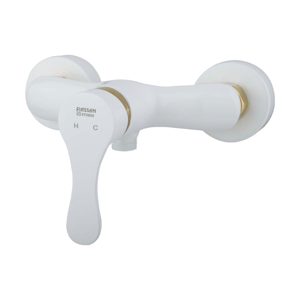 توالتی صدف شیری طلایی راسان